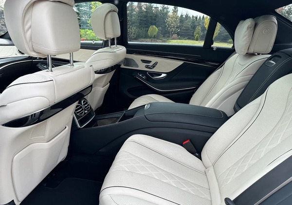 Mercedes-Benz Klasa S cena 399000 przebieg: 40000, rok produkcji 2017 z Sochaczew małe 79
